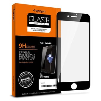 Protetor de Ecrã para Telemóvel Spigen GLAS.tR Slim | Transparente - 1