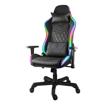 Cadeira RGB com Comando Deltaco Gaming GAM-080-P - Rosa - 1