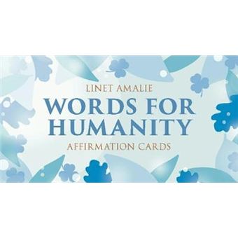 Words For Humanity Affirmation Cards 50 Full Colour Cards - 1
