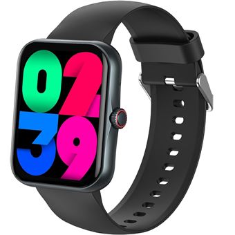 Smartwatch CHRONUS com assistente de voz | Bluetooth | Monitor de saúde | Compatível com iOS Android | preto - 1