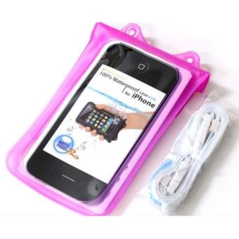 Bolsa À Prova de Água Dicapac para iPhone WP-C1 Rosa - 1