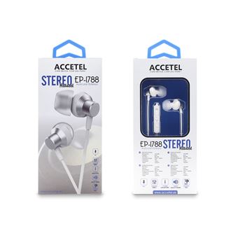 Auriculares Accetel EP-1788 Jack 3.5mm com Microfone Embutido - 1
