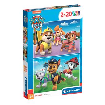Puzzle Clementoni 24800 Patrulha Pata | 2X20 Peças - 1