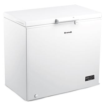 Arca Congeladora Horizontal Brandt BFK251ESW | 84,5x95,4x61,6 cm | 246 L | E | Branco - 1