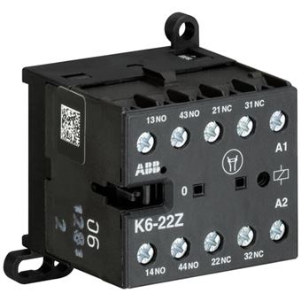 Relé de Energia ABB K6-22Z-80 | Preto - 1