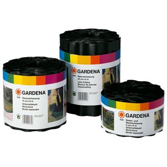 Limitador/bordadura de Jardim Gardena 530-20 | Preto - 1