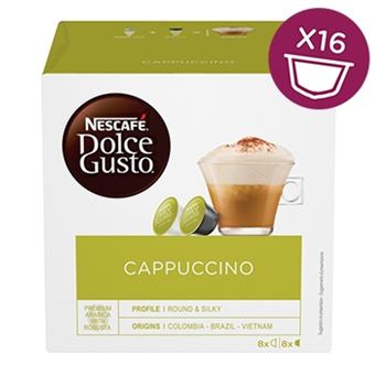 Cápsula e pastilha de café Nescafé Dolce Gusto Cappuccino Cápsula de café 16 unidade(s) - 1