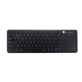Teclado Wireless CoolBox CoolTouch | Idioma: Espanhol | Preto - 1