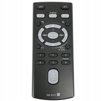 Comando Remoto Dishiqing para CD de áudio para carro Sony WX-GT80UE | Preto - 1