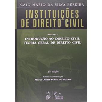 Instituições De Direito Civil - Volume 1 - 1