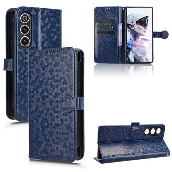 Capa FOXDOCK para ZTE Nubia RedMagic 10 Air | Fecho Magnético | TPU Macio | Compartimentos para Cartões | Azul - 1