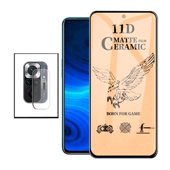 Kit Vidro Temperado CeramicGlass Full Cover + Película de Câmara Phonecare para Xiaomi Redmi Note 10 Pro Max - 1