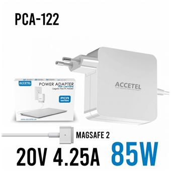 Carregador Accetel MagSafe Compatível MacBook Pro 11,2 20 V | 4.24A 85 W | Magsafe 2 Type-T - 1