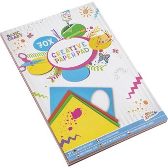 Bloco A4 com 70 Folhas Coloridas Nassau - 1