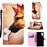 Capa Magunivers PU + TPU Impressão Padrão com Apoio Cão Beijando Gato para Samsung Galaxy Note 10/Note 10 5G_0