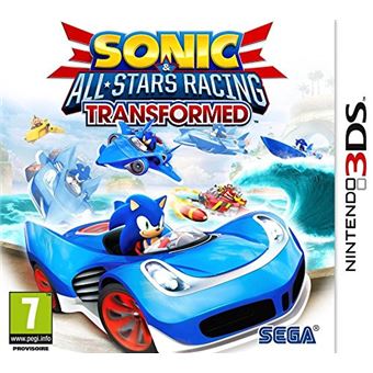 Videojogo Capcom Sonic & All Stars Racing: Transformed, Nintendo 3DS - 1