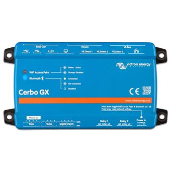Recetor e Transmissor de Consola Victron Energy Cerbo GX | Azul - 1