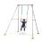Baloiço de Bebé Smoby 7600310191 Swing Set - Verde, Cinzento e Laranja_0