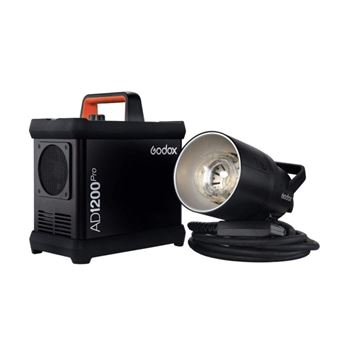 Unidade de flash de estúdio fotográfico Godox 1200Ws TTL Power Pack Kit AD1200Pro | Preto - 1