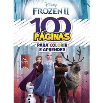 100 Paginas P Colorir Disney Frozen 2 - 1