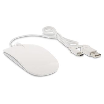 Rato com Fios LMP MS-1657C Branco