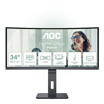 Monitor AOC CU34P3CV | LED | UWQHD | 4 ms | 100 Hz | 34" | F - 1
