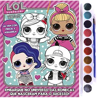 Lol Surprise! - Prancheta Para Pintar Especial - 1
