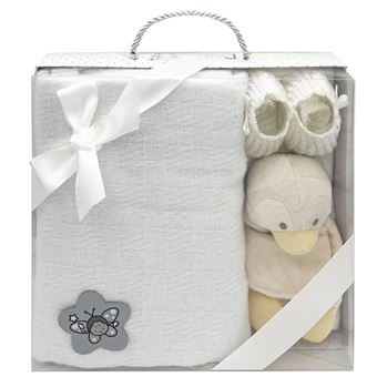Conjunto de Manta e Peluche para recém nascido Blume for Home | branco - 1