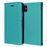 Capa PU Magunivers Flip 2-em-1 ciano para Apple iPhone X (Ten)_2