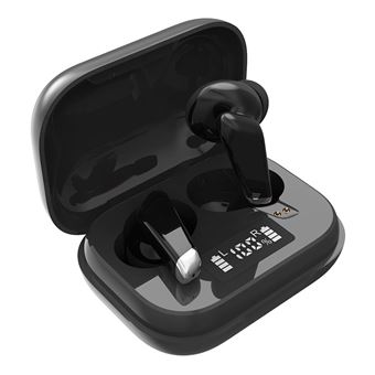 Auriculares Bluetooth Dual Pod COOL URBAN LCD - Preto - 1