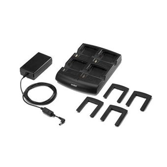 Carregador de Dispositivos Móveis Zebra Motorola 4-Slot Cradle Kit | Preto - 1