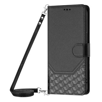 Capa com Alça de Ombro GANGXUN para ZTE Nubia P9 Pro 5G | Pele Sintética | Fecho Magnético | Preto - 1