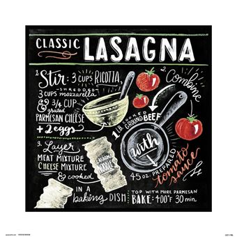 Poster Erik Editores | Classic Lasagna - 1