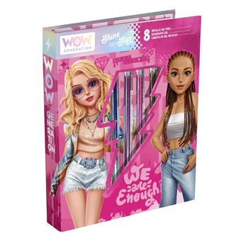 Conjunto para Colorir com Esferográficas de Gel Wow Generation - 1