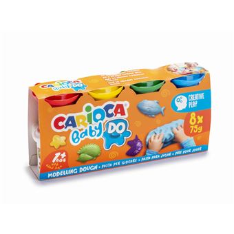 Plasticina Carioca Baby 43180 | 8X75ml - 1