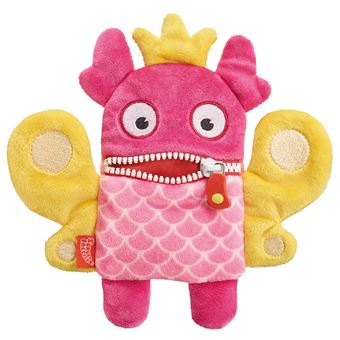 Schmidt Spiele Nessy Monstro Pelúcia Rosa, Amarelo - 1