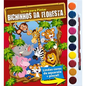 Bichinhos da Floresta. Livro Para Pintar - 1