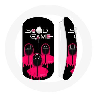 Rato Wireless Maniacase Squid Game Soldados Cor-de-Rosa - 1