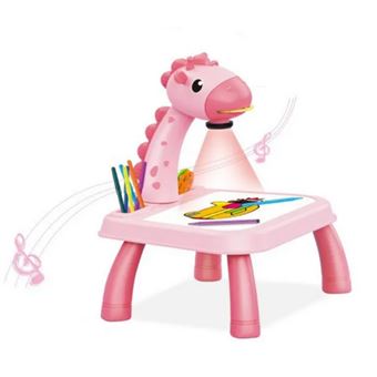 Mesa de Desenho com Projetor para Crianças BEUNIK | Rosa - 1