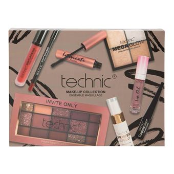 Conjunto de Maquilhagem Technic | 8 Peças - 1