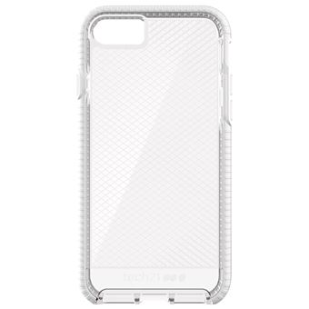 Capa para Telemóvel Tech21 Evo Check | Transparente, Branco - 1