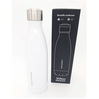 Garrafa Térmica Yoko Design 1331 | 0,50L - Branco - 1
