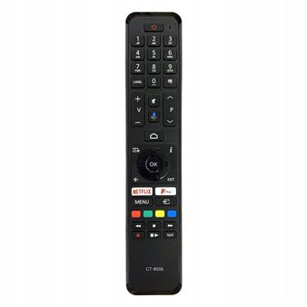 Controlo Remoto Dishiqing para TOSHIBA Smart Voice TV Remote NETFLIX Freeview | Preto - 1