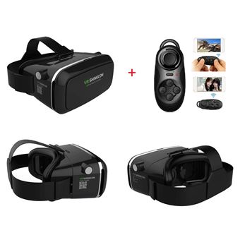 Óculos de Realidade Virtual Multi4you VR 3D + Comando - Preto - 1