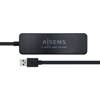 Hub de Interface AISENS A106-0399 | Preto - 1