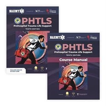 PHTLS Prehospital Trauma Life Support Print with Course Manual Print by National Association of Emergency Medical Technicians NAEMT - 1