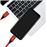 LogiLink CU0155 cabo USB 0,3 m 2.0 USB C Preto, Vermelho_1