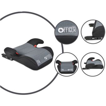 Cadeira Auto Moni Officer Dark  | Cinzento  | (22-36kg) - 1