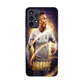 Capa Maniacase para Samsung Galaxy A23 Kylian Mbappe Real Madrid Papel de parede - 1