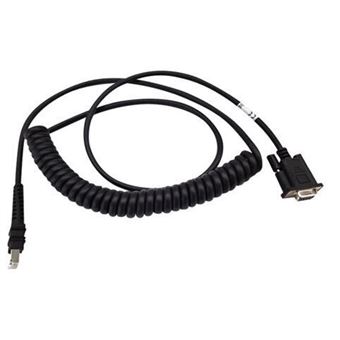 Zebra CBA-R71-C09ZAR cabo de série Preto 2,8 m RS232 DB9 - 1